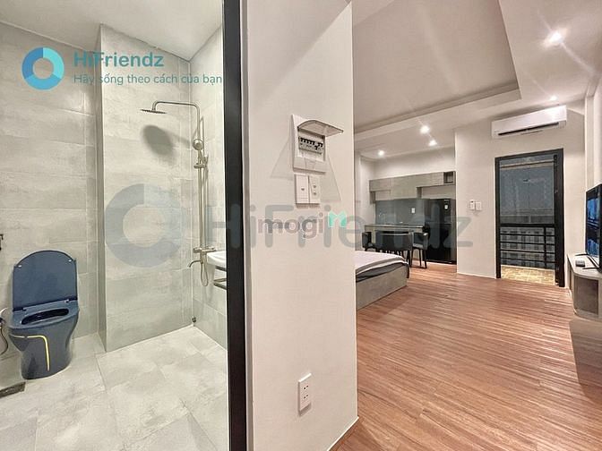 Hình ảnh Studio Đầy đủ nội Thất_Balcony_Bao Phí_Gần Phú Nhuận_Gò Vấp