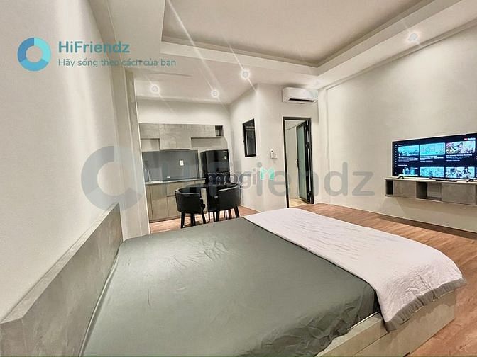 Hình ảnh Studio Đầy đủ nội Thất_Balcony_Bao Phí_Gần Phú Nhuận_Gò Vấp