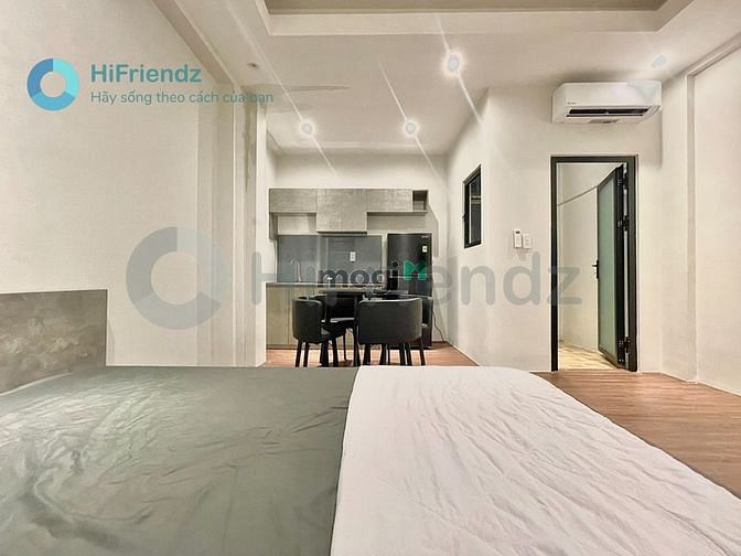 Hình ảnh Studio Đầy đủ nội Thất_Balcony_Bao Phí_Gần Phú Nhuận_Gò Vấp