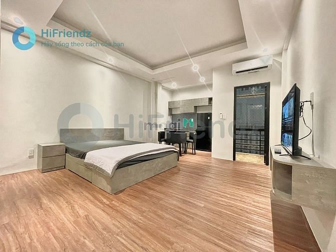 Hình ảnh Studio Đầy đủ nội Thất_Balcony_Bao Phí_Gần Phú Nhuận_Gò Vấp