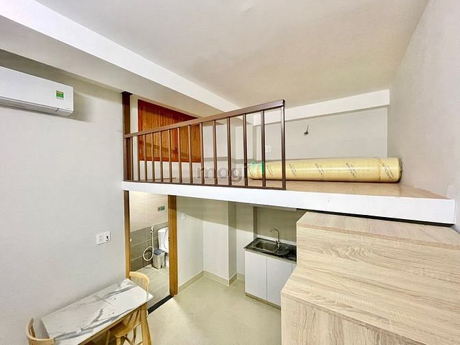 Hình ảnh Cho thuê phòng trọ gác (duplex) cửa sổ nội thất mới 100% khu sân bay