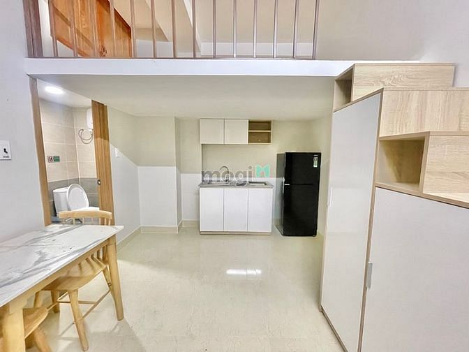 Hình ảnh Cho thuê phòng trọ gác (duplex) cửa sổ nội thất mới 100% khu sân bay
