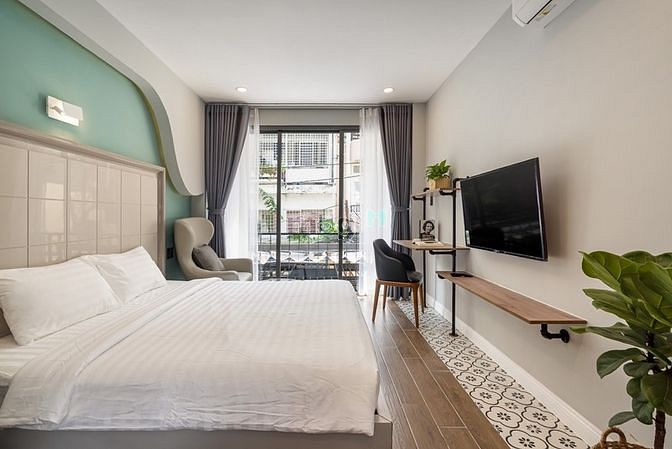 Hình ảnh ✅Cho Thuê Studio Cao Cấp_Full Nội Thất_Ngay Hàng Xanh_Điện Biên Phủ