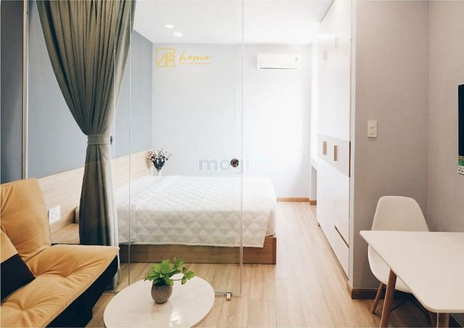 Hình ảnh Cho Thuê Studio Q2 View Cửa Sổ Cao Tầng Thoáng Đãng⭐Nội Thất Hiện Đại
