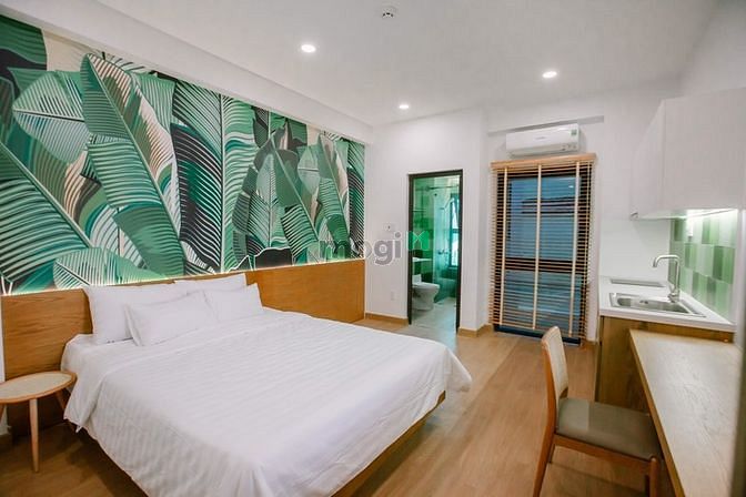Hình ảnh Phòng Studio full NT-35m2- Gần chợ Bến Thành, CV Tao Đàn, Bitexco,...