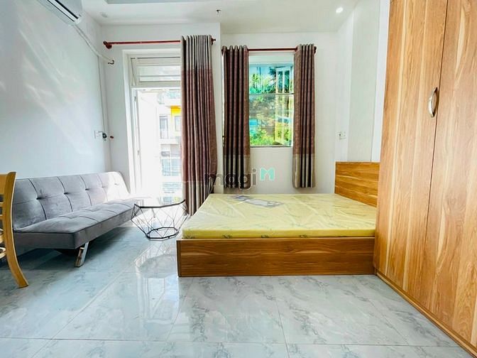 Hình ảnh Phòng trọ ban công 30m2 Full Nội Thất Phạm Văn Chiêu