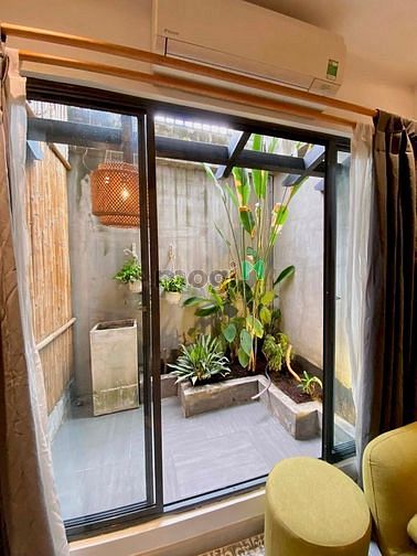 Hình ảnh Cho thuê căn 1PN tách bếp full nội thất có sân vườn nhay sát Q2 💯