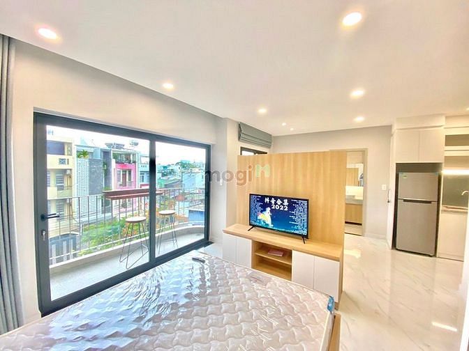 Hình ảnh Căn Hộ Ngay Mặt Tiền Chu Văn An, Dạng Studio Full Nội Thất Cao Cấp