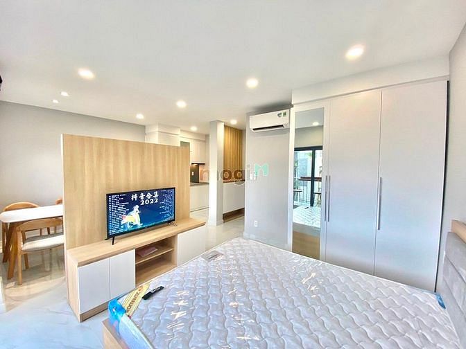 Hình ảnh Căn Hộ Ngay Mặt Tiền Chu Văn An, Dạng Studio Full Nội Thất Cao Cấp