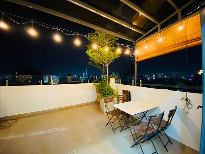 Hình ảnh Penthouses 40m2 Full Nội Thất Siêu Đẹp Ở Hoàng Hoa Thám - Bình Thạnh