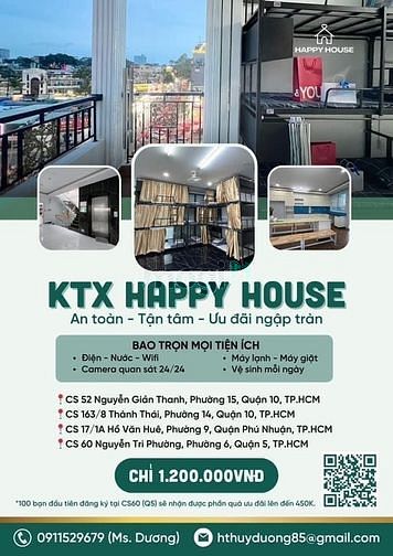 Hình ảnh Ở ghép giá rẻ sinh viên, người đi làm bao trọn dịch vụ
