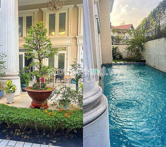 Hình ảnh Cho thuê villa Thảo Điền khu Compound, 386m2 đất, 4 tầng, 4PN, hồ bơi
