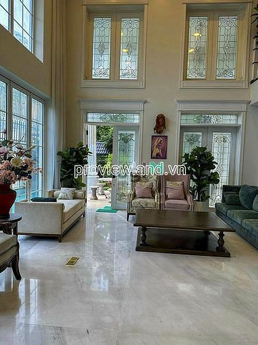Hình ảnh Cho thuê villa Thảo Điền khu Compound, 386m2 đất, 4 tầng, 4PN, hồ bơi