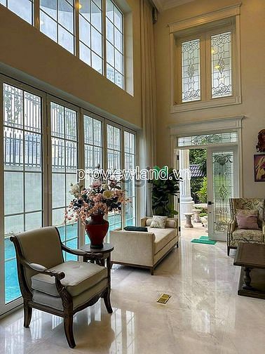 Hình ảnh Cho thuê villa Thảo Điền khu Compound, 386m2 đất, 4 tầng, 4PN, hồ bơi
