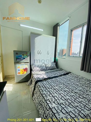 Hình ảnh studio TRỐNG ở liền full nội thất giá rẻ gần aeon mall Tân Phú