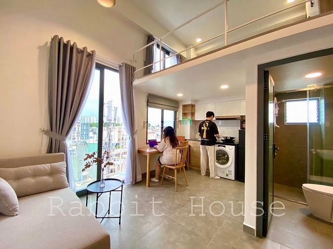 Hình ảnh Cho Thuê Căn Hộ Full Nội Thất Gần Chợ Hoàng Hoa Thám Cộng Hòa Tân Bình