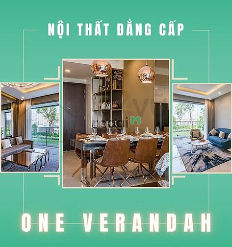 Hình ảnh Bán CH One Verandah view sông, thanh toán 30% HTLS 24 tháng, CK 10%