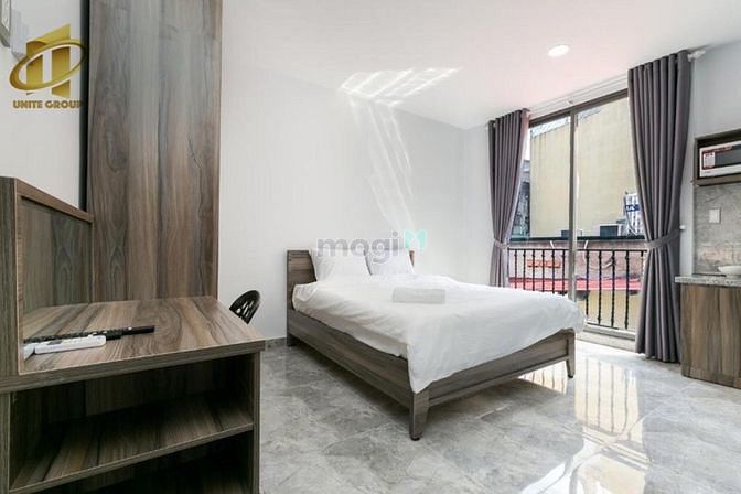 Hình ảnh studio ban công tràn ngập ánh sáng full NT gần CV Lê Văn Tám, ĐH UEH,Đ
