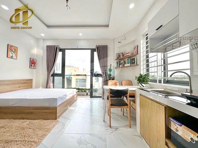 Hình ảnh Studio Banconl Bếp Xa Giường Him Lam , Lotte Q7