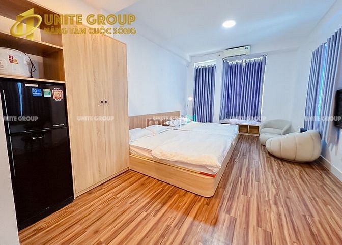 Hình ảnh Studio cửa sổ đón nắng full nội thất nằm ngay Dạ Nam Q8