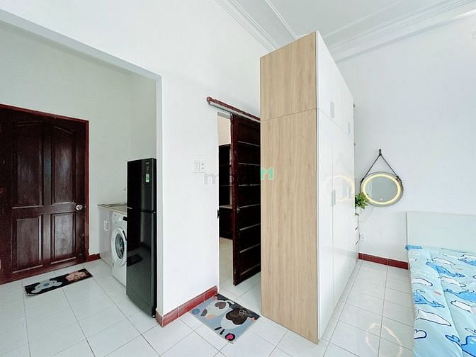 Hình ảnh 🌟Studio bếp xa giường có ban công rộng thoáng siêu xinh