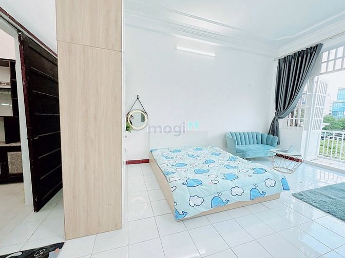 Hình ảnh 🌟Studio bếp xa giường có ban công rộng thoáng siêu xinh