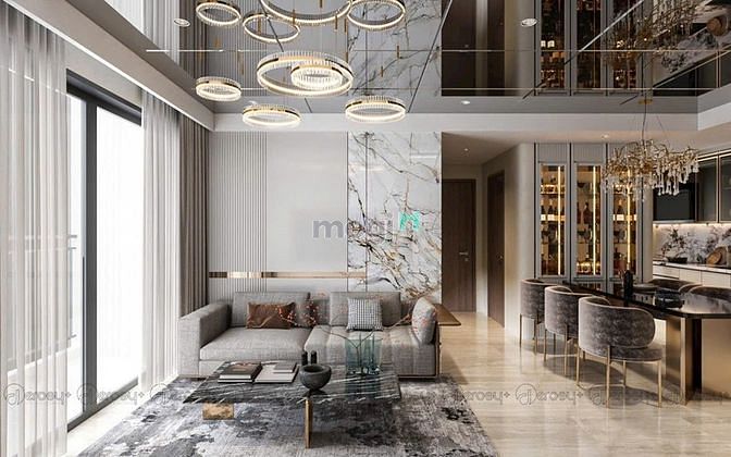 Hình ảnh Nội thất Trang Chủ MB66.COM / Đăng Ký Tặng 66K 2 phòng ngủ Happy One Central