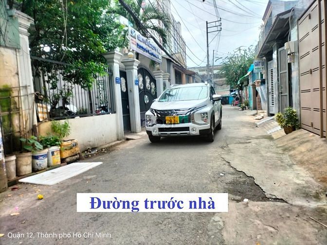 Hình ảnh Quận 12, Bán lô đất đường ô tô 5m, Ngay sau Coopmart Phan Văn Hớn