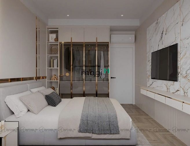 Hình ảnh Nội thất Trang Chủ MB66.COM / Đăng Ký Tặng 66K 2 phòng ngủ Happy One Central