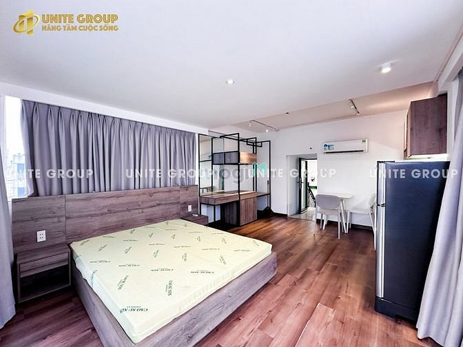 Hình ảnh Căn Hộ Studio Cô Giang, Quận 1 - Ban Công & Máy Giặt Riêng.