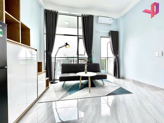 Hình ảnh Ban công Duplex Máy giặt riêng, Full nội thất☀️Gần Aeon Mall Tân Phú