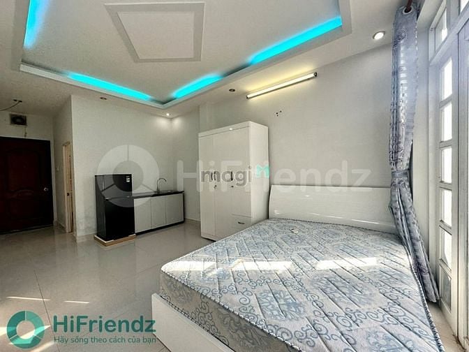 Hình ảnh 1PN+Studio Ban công_Vạn Hạnh Mall_40m2_Thang máy hầm xe_ở đc 3 người