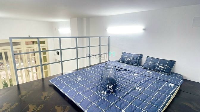 Hình ảnh Chdv 50m2 gác cao 2 giường Full nội thất Ban công