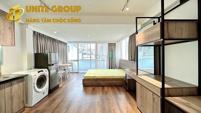 Hình ảnh Studio 30m2 ban công view thành phố - Cô Giang - Quận 1