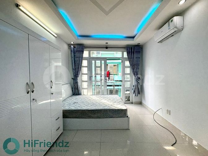 Hình ảnh 1PN+Studio Ban công_Vạn Hạnh Mall_40m2_Thang máy hầm xe_ở đc 3 người