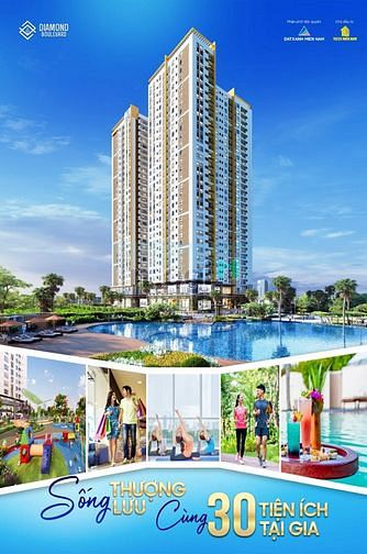Hình ảnh Bán dự án Trang Chủ MB66.COM / Đăng Ký Tặng 66K Diamond Boulevard mặt tiền quốc lộ 13
