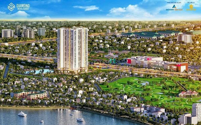 Hình ảnh Bán dự án Trang Chủ MB66.COM / Đăng Ký Tặng 66K Diamond Boulevard mặt tiền quốc lộ 13