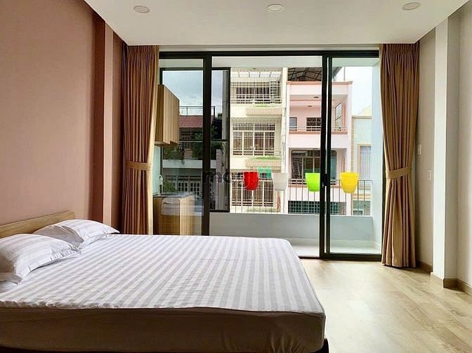 Hình ảnh Ban công Studio, Full nội thất 🥨🥨 Thiết kế hiện đại tại Quận Tân Phú
