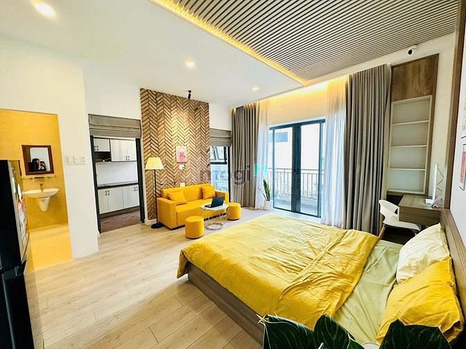 Hình ảnh Studio tách bếp ban công máy giặt riêng gần cầu Calmette Quận 1