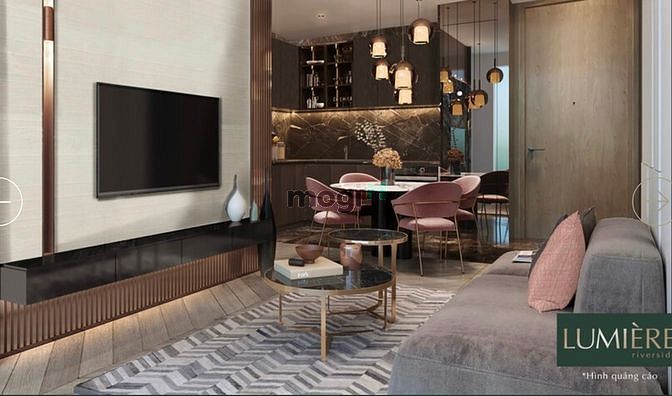 Hình ảnh Dự án mới Lumiere Riverside 1PN 2PN nội thất cơ bản, nội thất full