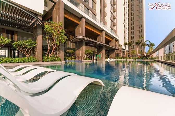 Hình ảnh Cho thuê chung cư The Ascentia, Phú Mỹ Hưng,Q7, 2PN full nội thất