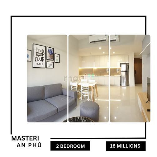 Hình ảnh 2PN tại Masteri An Phú với giá chỉ 18 triệu