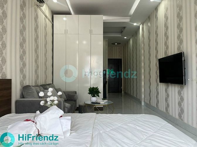 Hình ảnh Studio thiết kế đơn giản hiện đại full nội thất ngay trung tâm