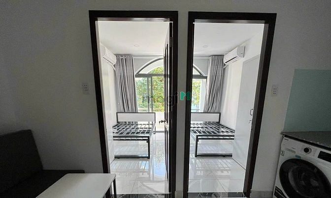 Hình ảnh Mb6623 nạp rút nhanh chóng full nội thất máy giặt riêng,ban công cửa sổ lớn Cô Giang Q1
