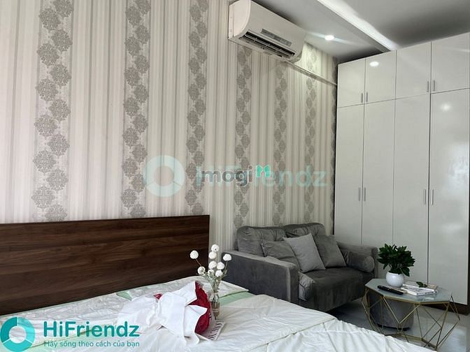 Hình ảnh Studio thiết kế đơn giản hiện đại full nội thất ngay trung tâm
