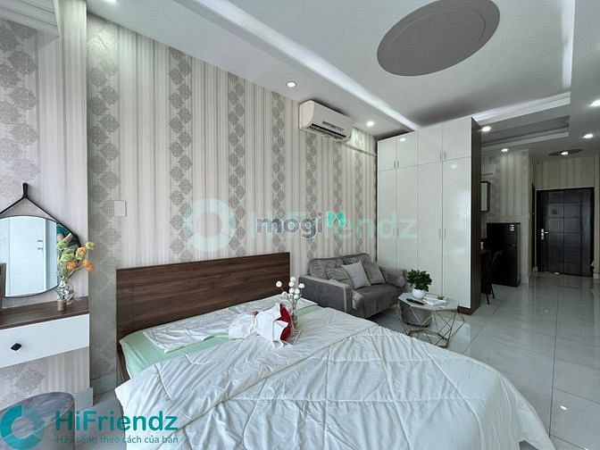 Hình ảnh Studio thiết kế đơn giản hiện đại full nội thất ngay trung tâm