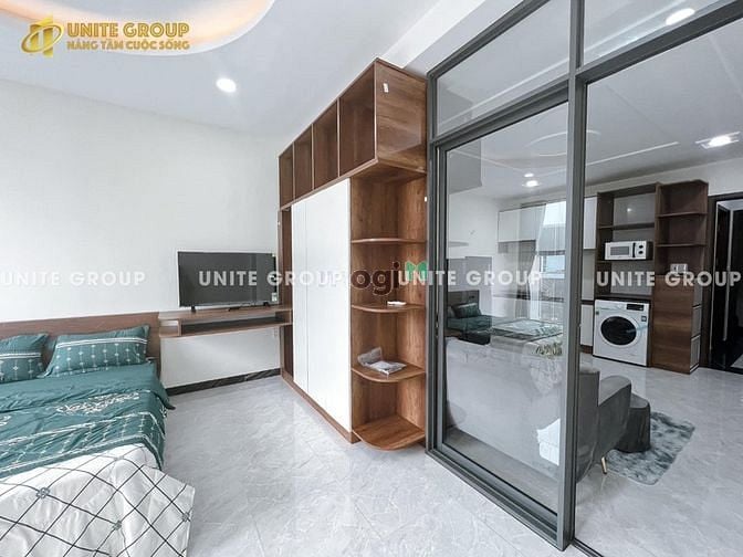 Hình ảnh Studio cửa sổ full nội thất máy giặt riêng ngay Dương Bá Trạc q8
