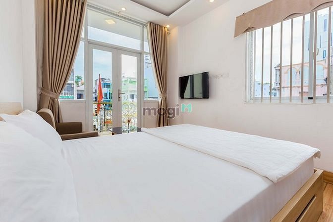 Hình ảnh Căn Hộ Mới - Thang Máy - Hầm Xe- Bảo vệ - Balcony - Full Nội Thất