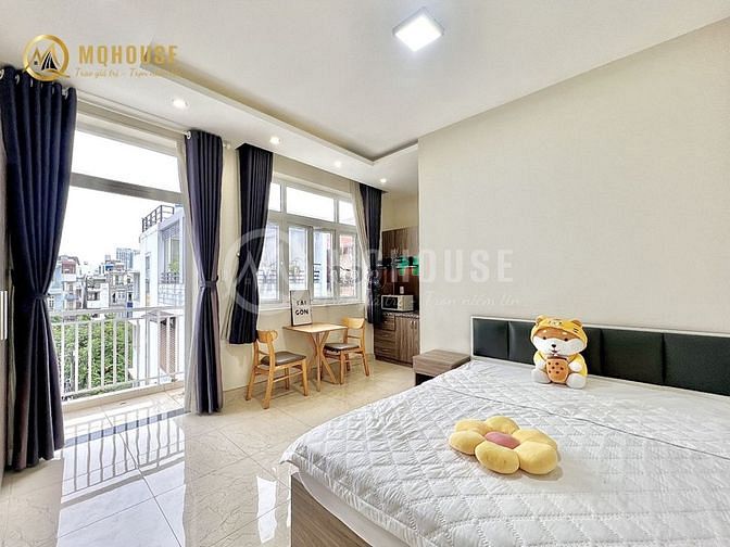 Hình ảnh Phòng Studio Full NT Mới 100% Cửa Sổ Ban Công Lớn Thoáng Mát