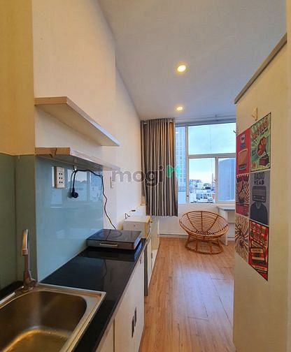 Hình ảnh Studio Full nội thất, cửa sổ lớn Hoàng Sa Quận 3